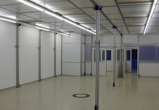 Reinraum Innenansicht