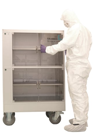 clean air purged trolley